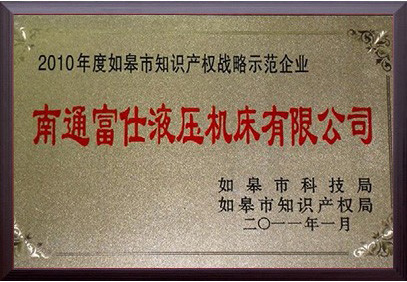 如皋市知識(shí)產(chǎn)權(quán)戰(zhàn)略示范企業(yè)